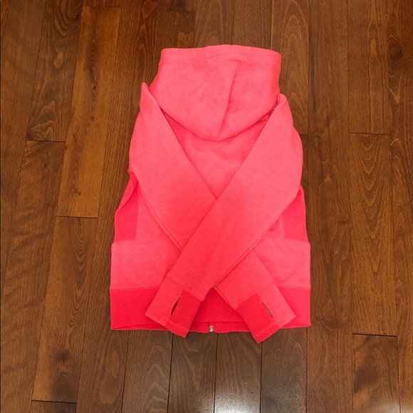 Pink/coral girls sweater - Picture 2 of 3